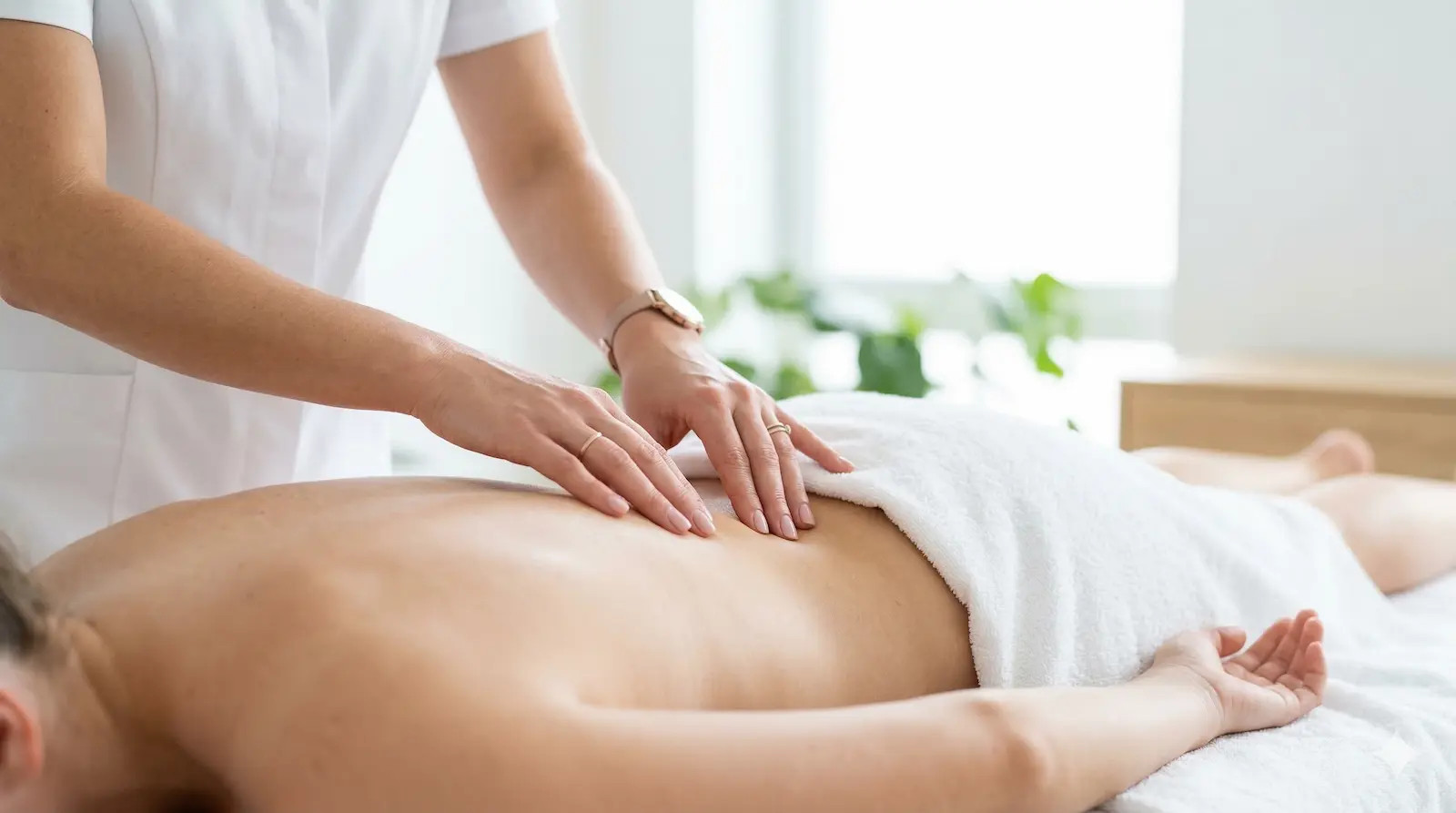 Ruhiger Behandlungsraum für manuelle Therapie in Emmenbrücke